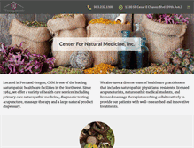 Tablet Screenshot of cnmwellness.com